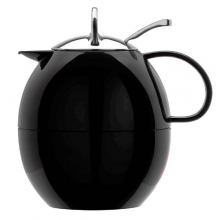 Dzbanek termiczny Egg Round Black 1L